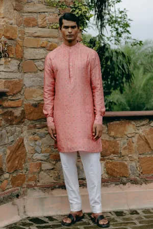 Dusty rose kurta set
