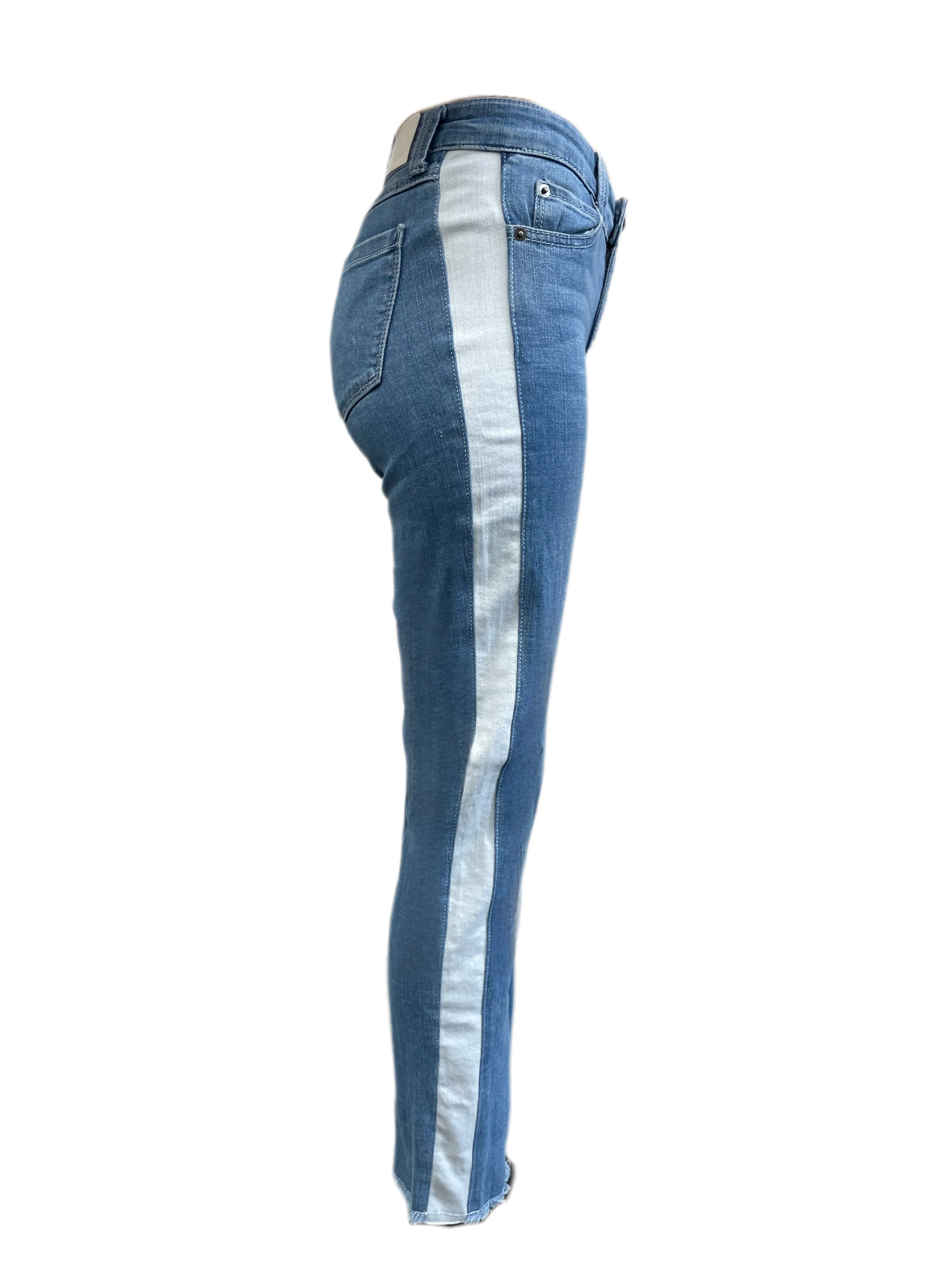 ECRU Women's Blue Light Vintage Jeans #1649DD 00 NWT