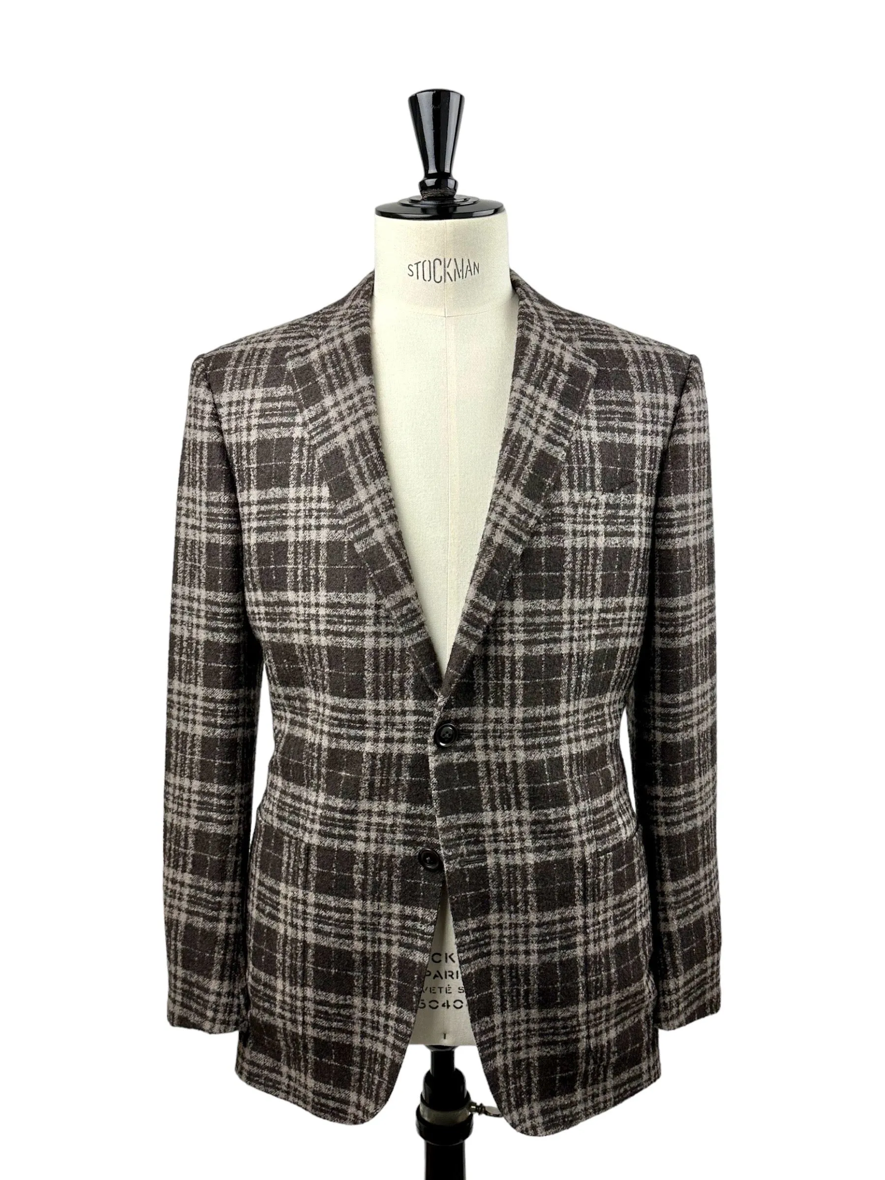 Ermenegildo Zegna Brown Alpaca Blend Jacket