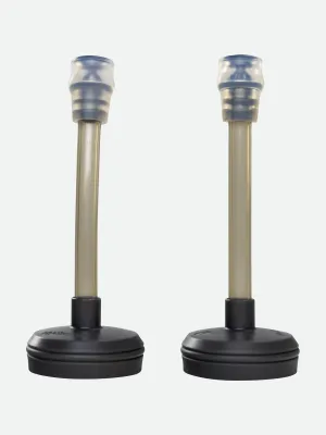 Extended Straw with Bite Top 2 Pack