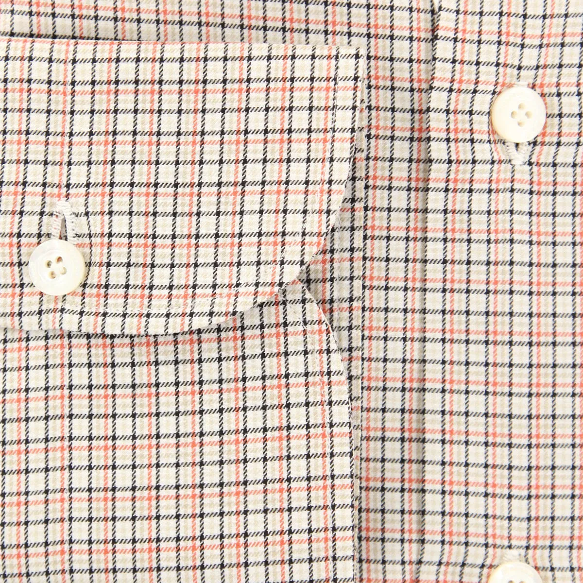 Finamore Napoli Cream Shirt - Slim