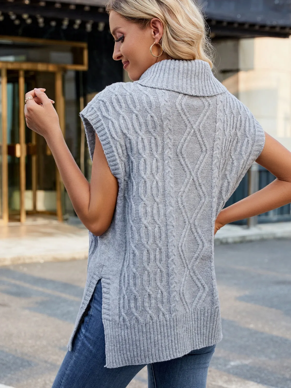 Fireside Turtleneck Sweater Vest