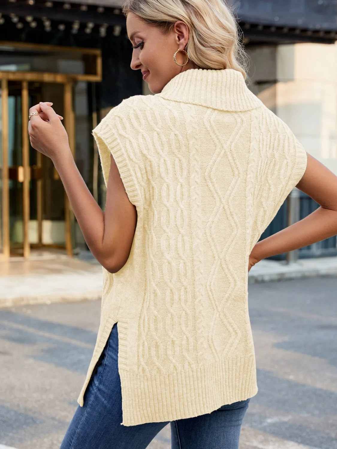 Fireside Turtleneck Sweater Vest