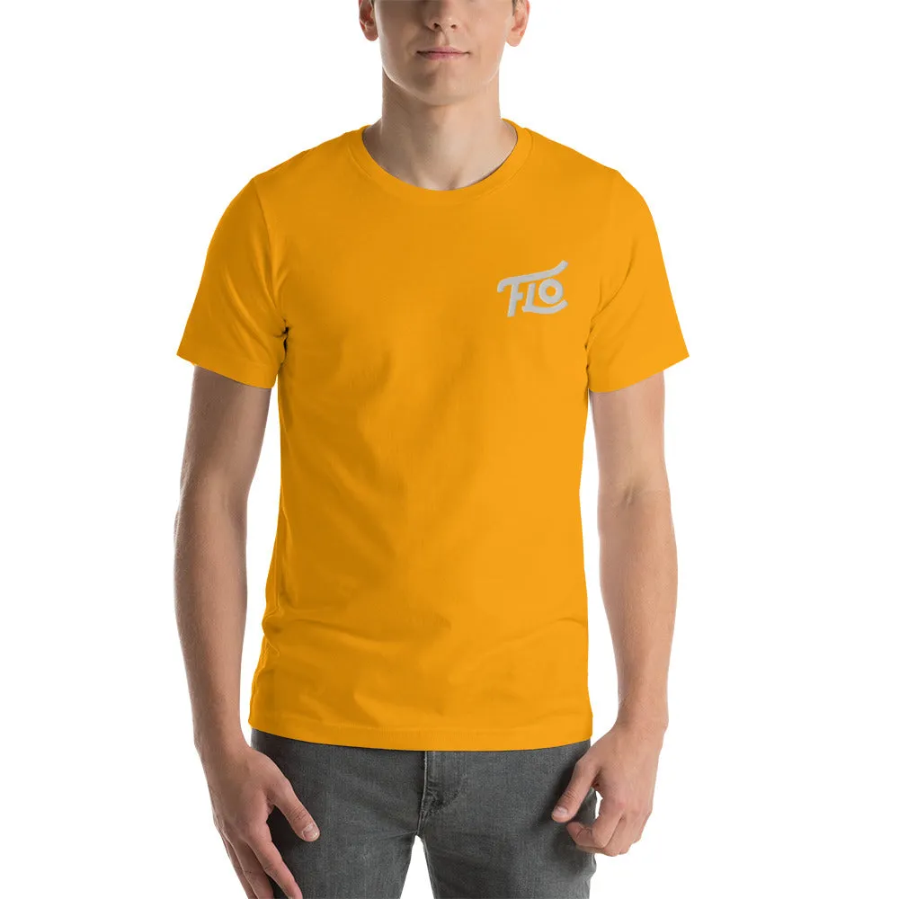 FLO Embroidered T-shirt (White)
