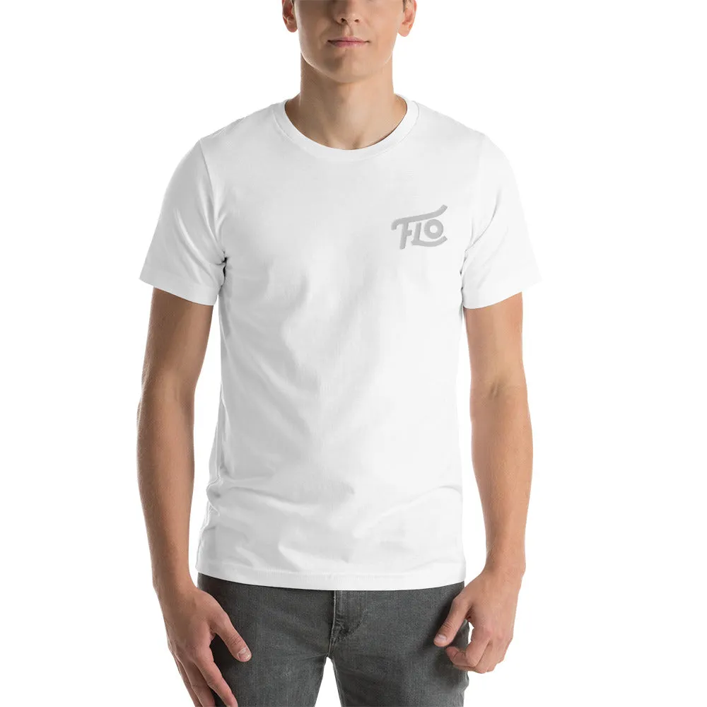 FLO Embroidered T-shirt (White)