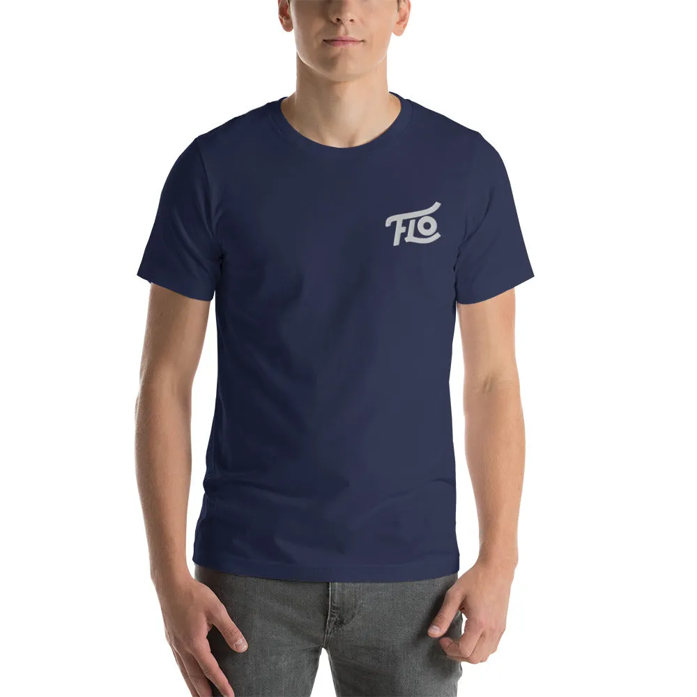 FLO Embroidered T-shirt (White)
