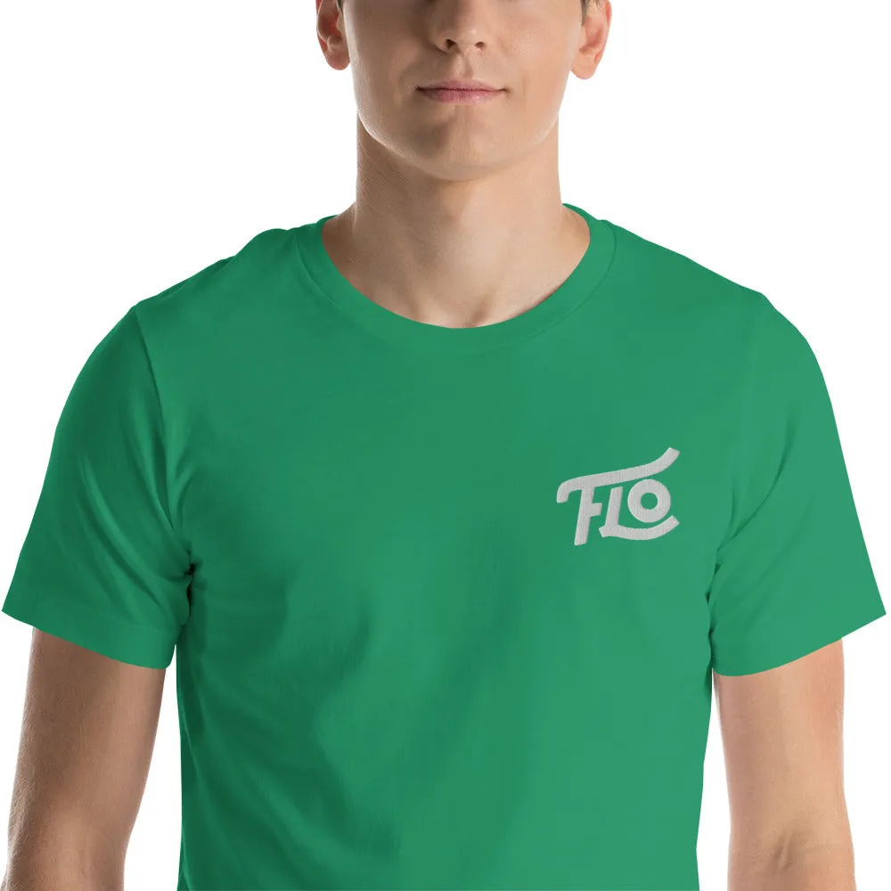 FLO Embroidered T-shirt (White)