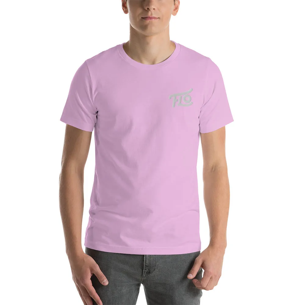 FLO Embroidered T-shirt (White)