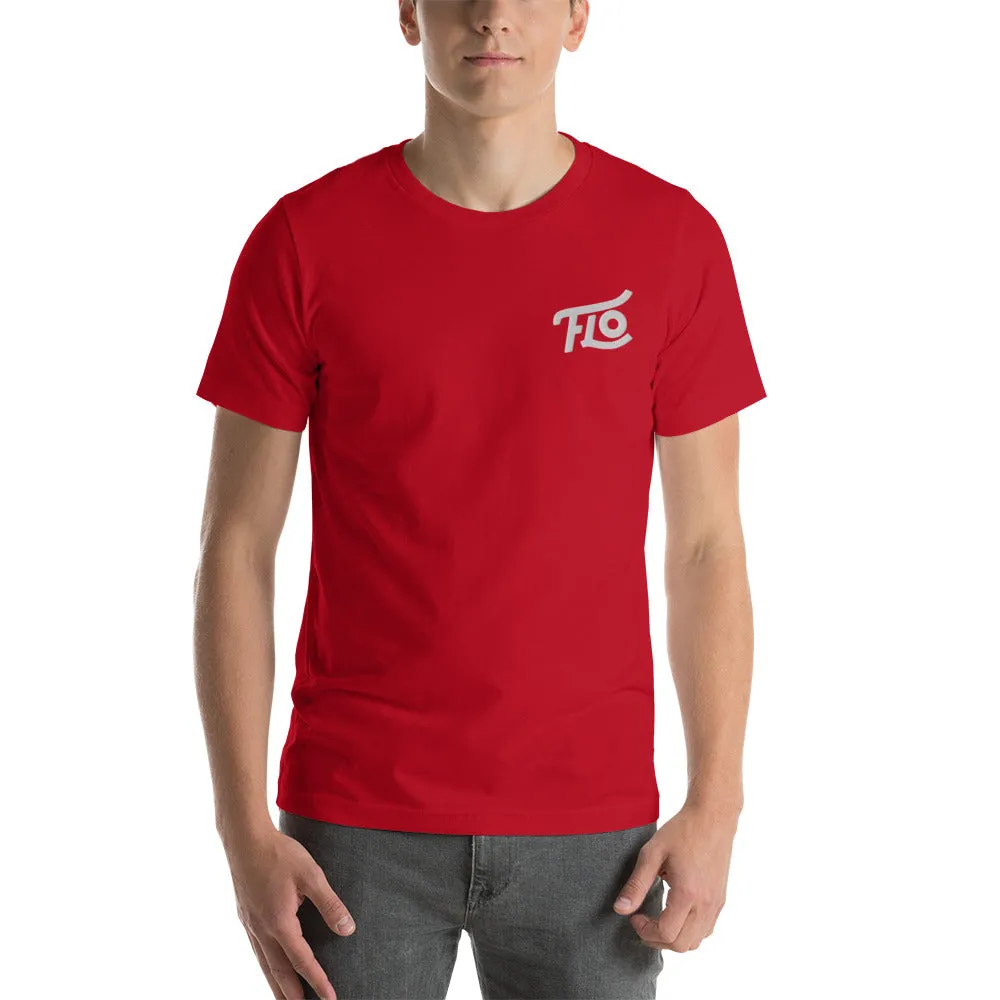 FLO Embroidered T-shirt (White)