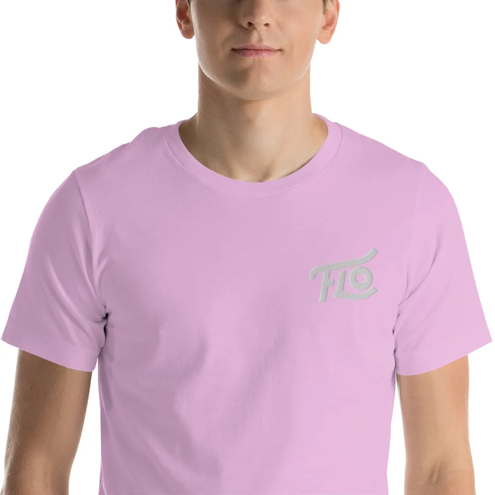 FLO Embroidered T-shirt (White)