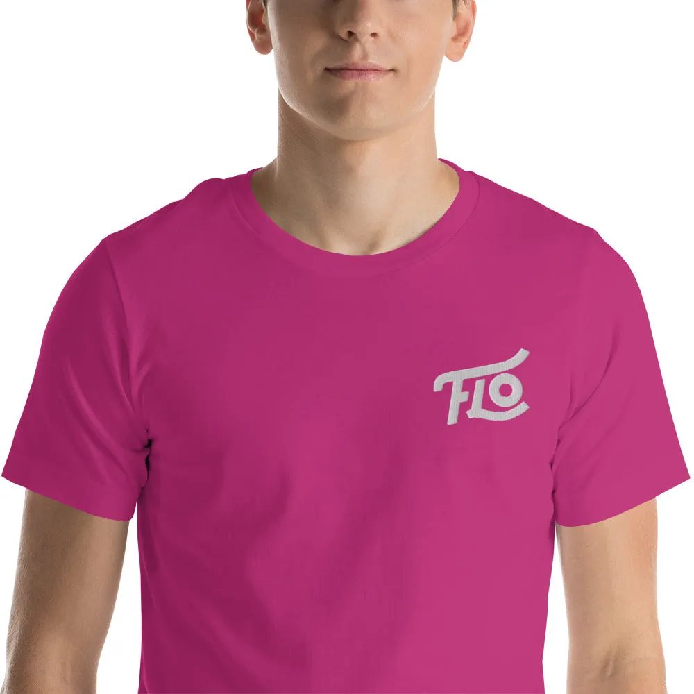 FLO Embroidered T-shirt (White)