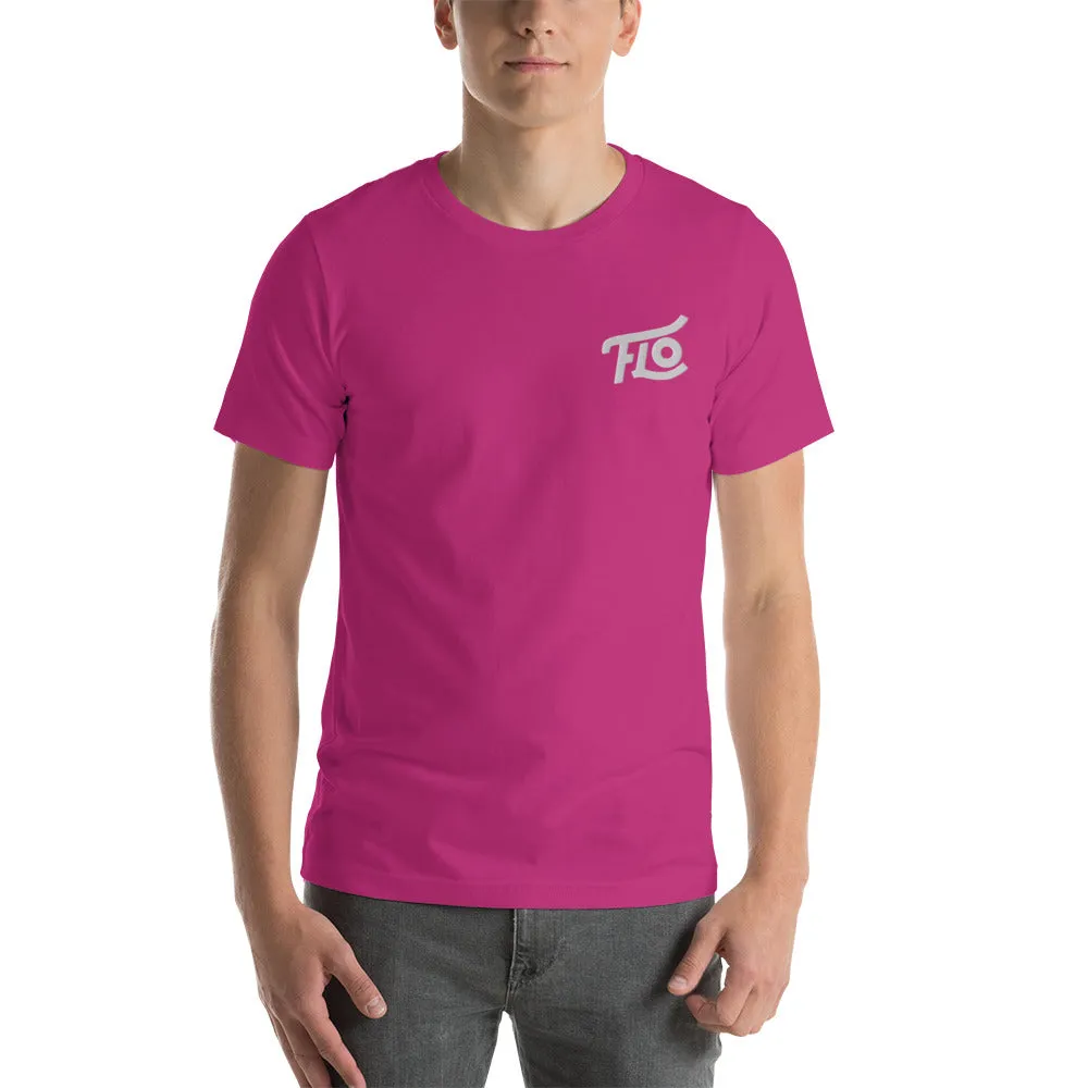 FLO Embroidered T-shirt (White)