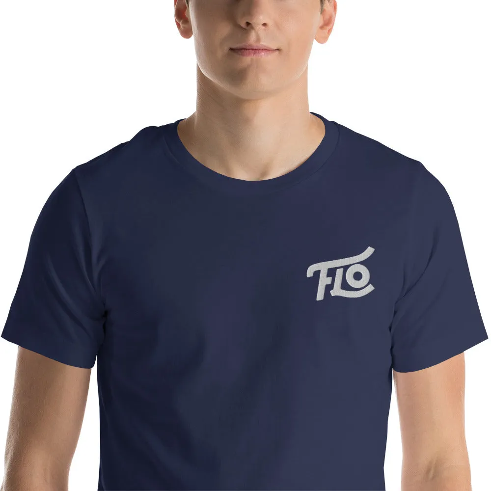 FLO Embroidered T-shirt (White)