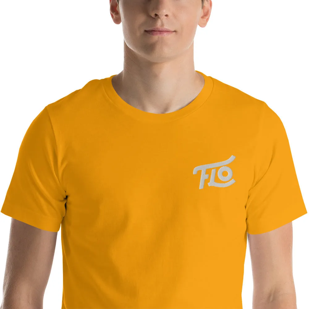 FLO Embroidered T-shirt (White)