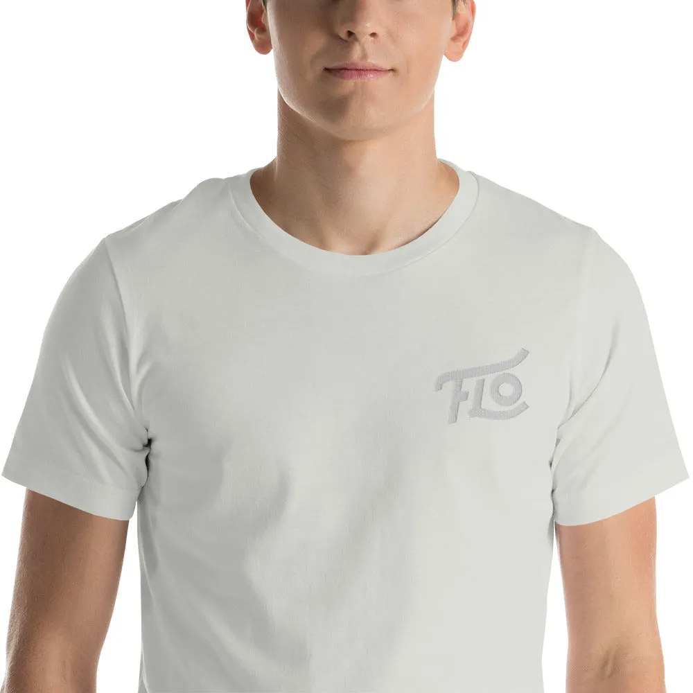 FLO Embroidered T-shirt (White)