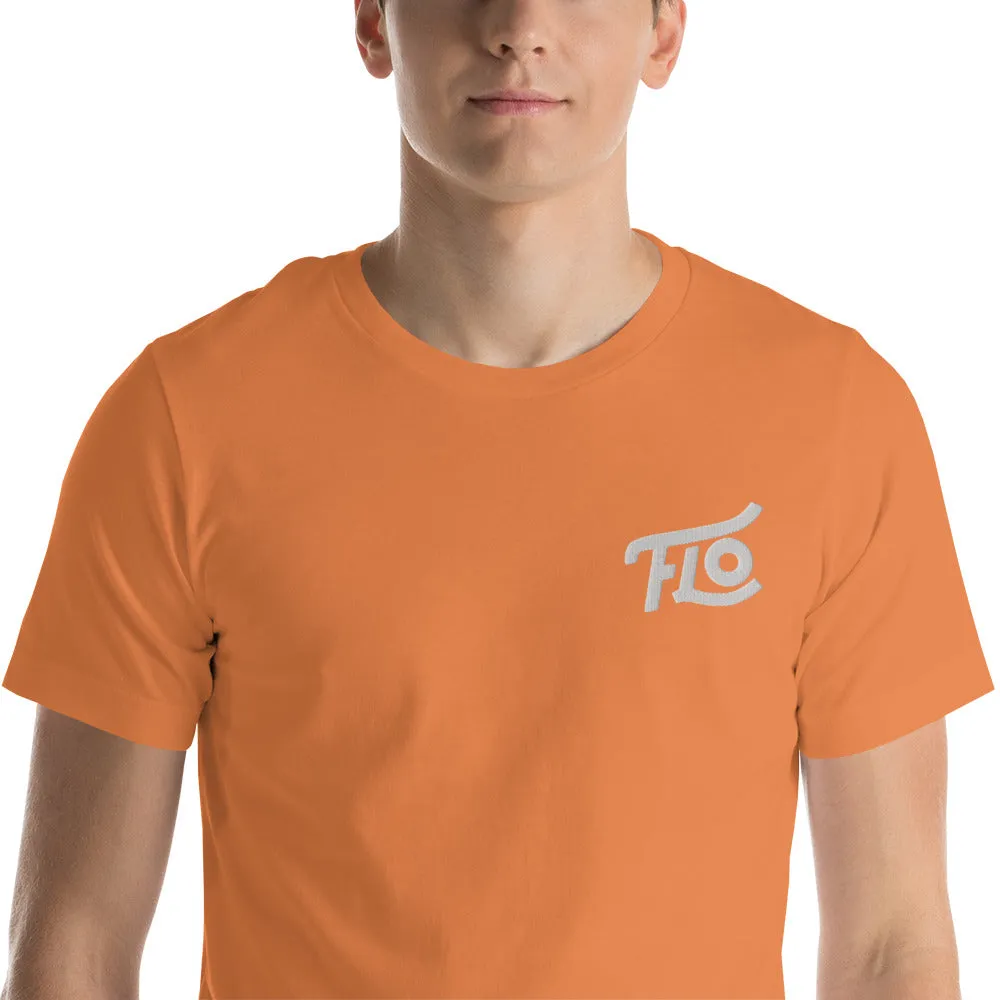 FLO Embroidered T-shirt (White)