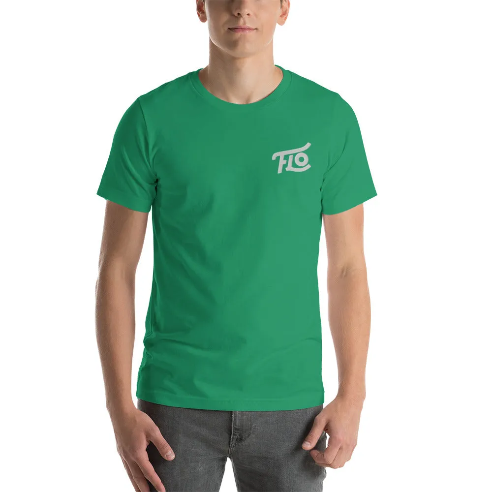 FLO Embroidered T-shirt (White)