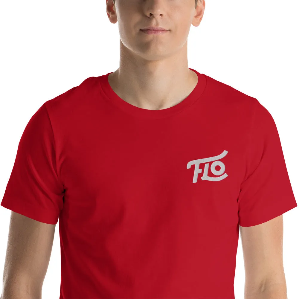FLO Embroidered T-shirt (White)