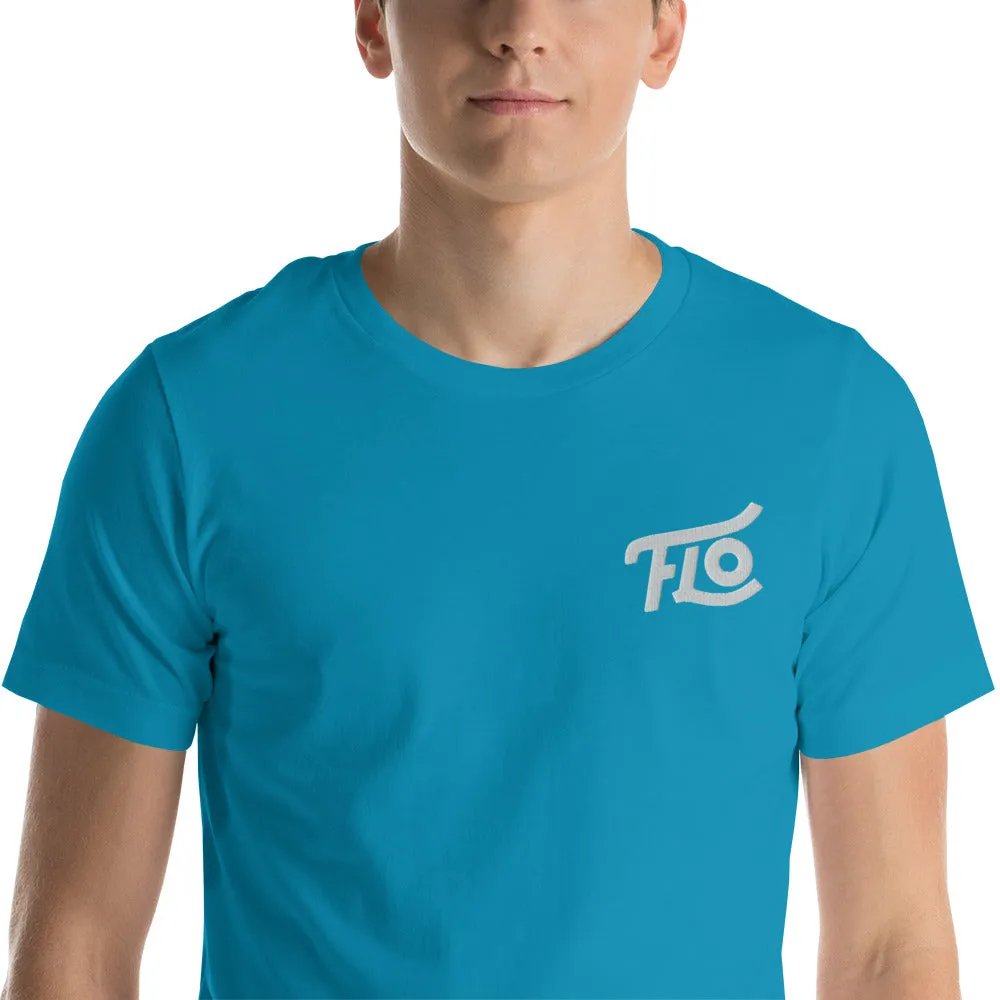 FLO Embroidered T-shirt (White)