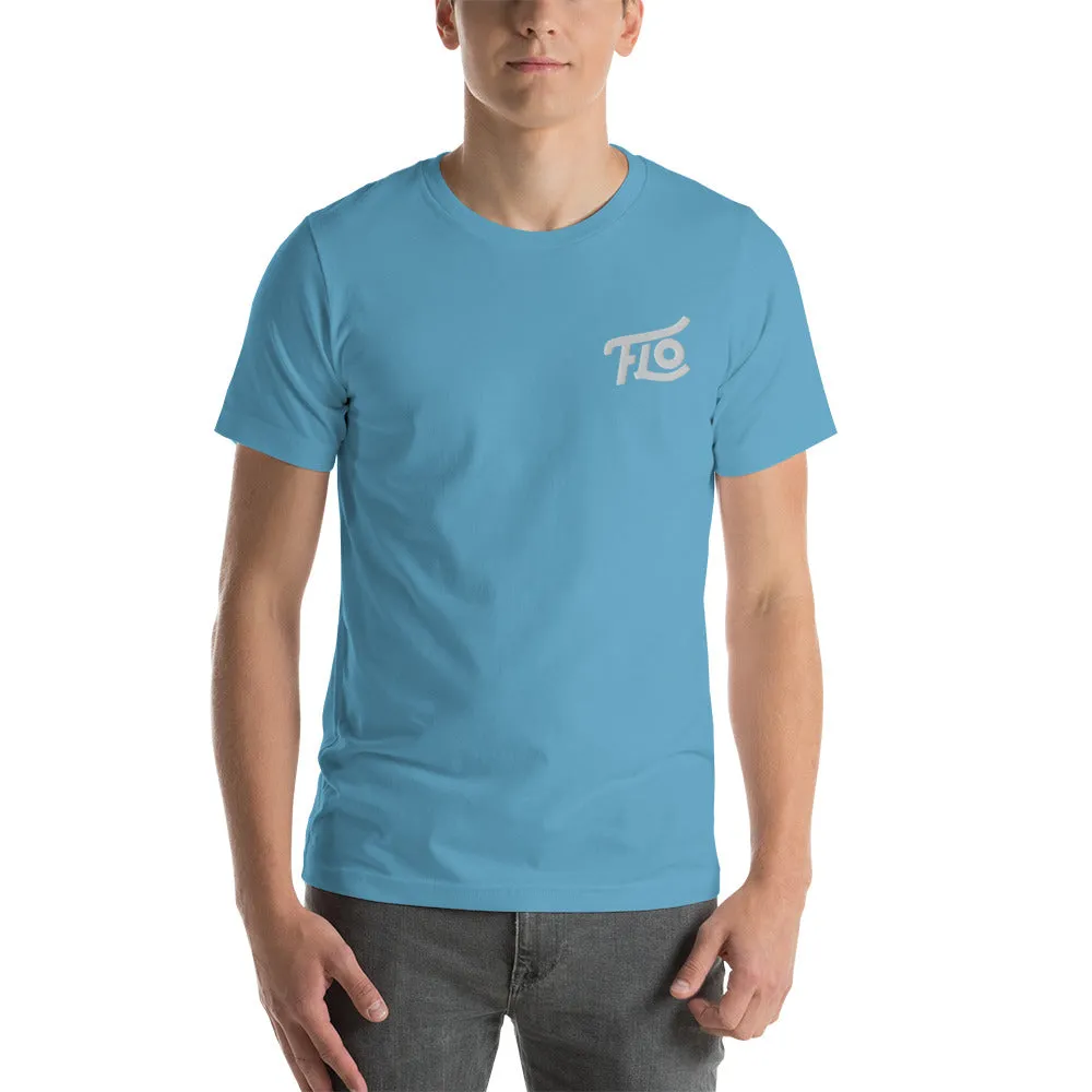FLO Embroidered T-shirt (White)