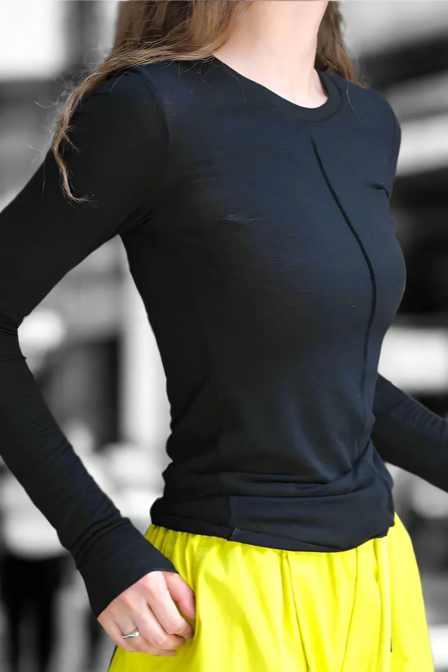 Flux Slim Fit Long Sleeve Tee