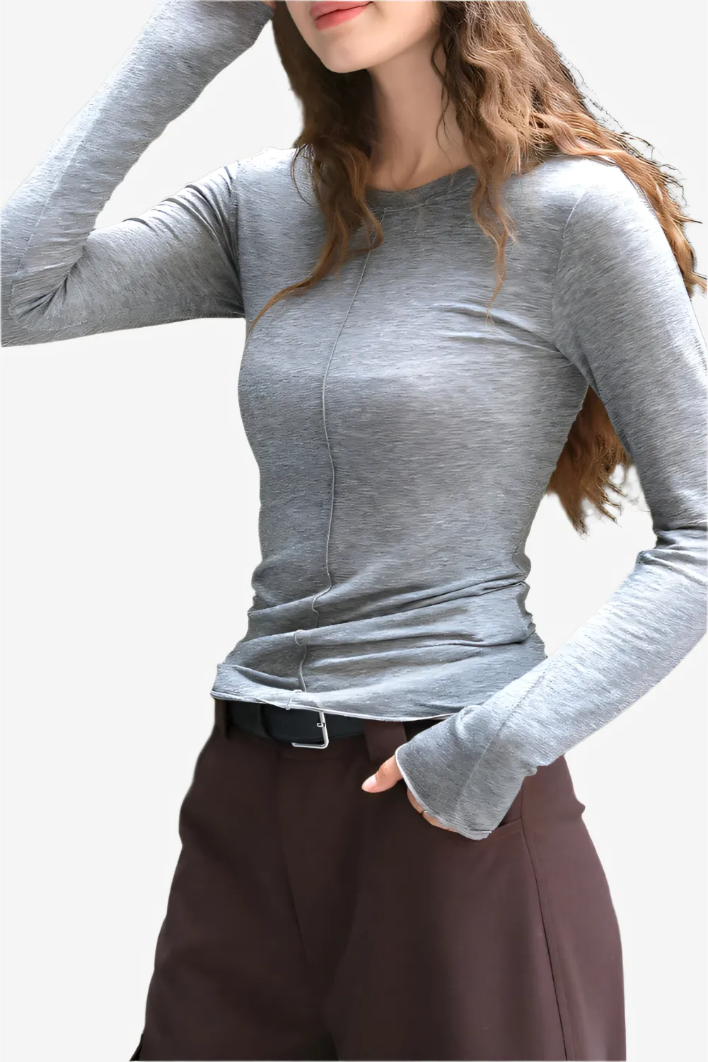 Flux Slim Fit Long Sleeve Tee