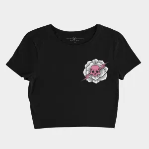 Focus On Your Goals Crop Tee