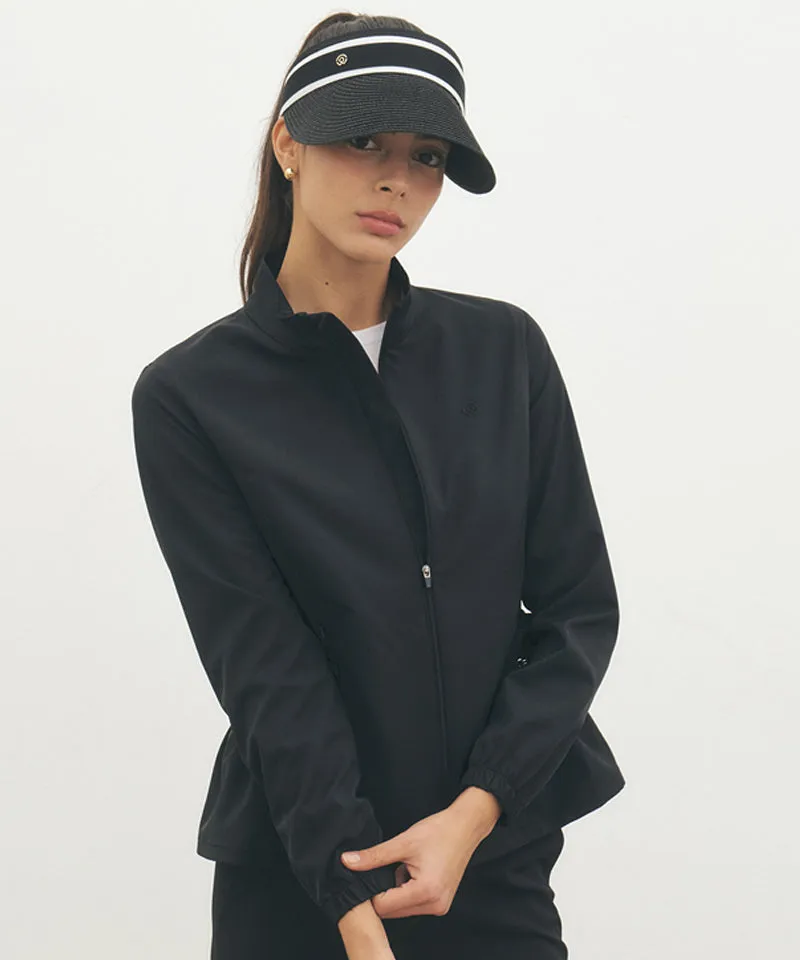 FORDI Frill Swing Jacket - Black