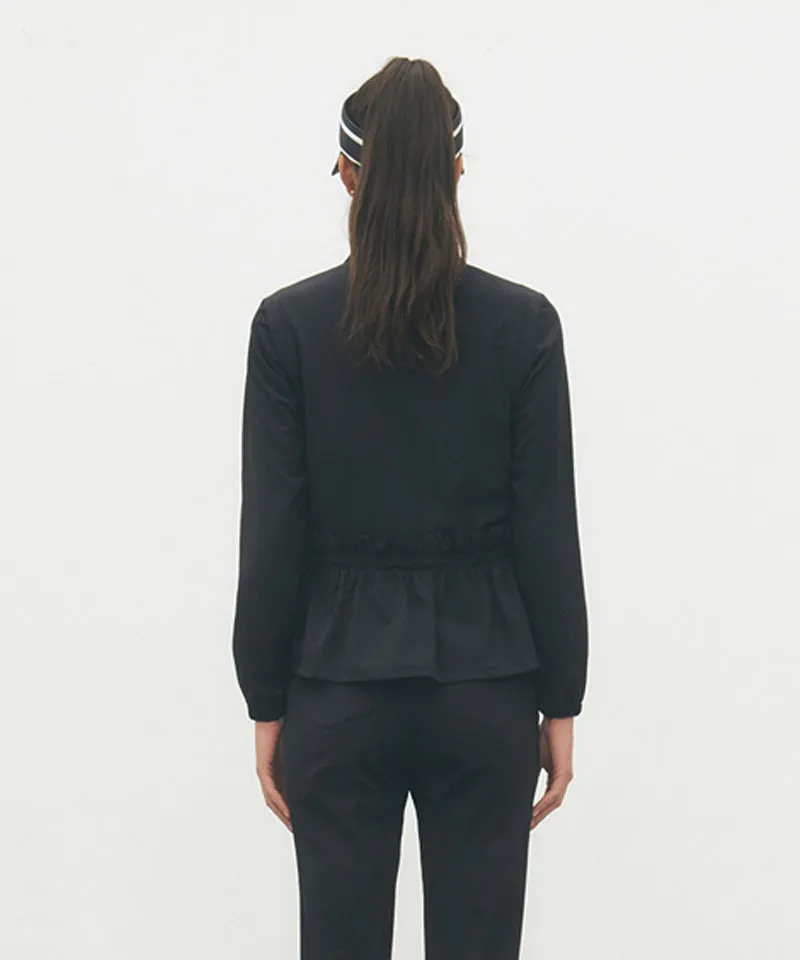 FORDI Frill Swing Jacket - Black