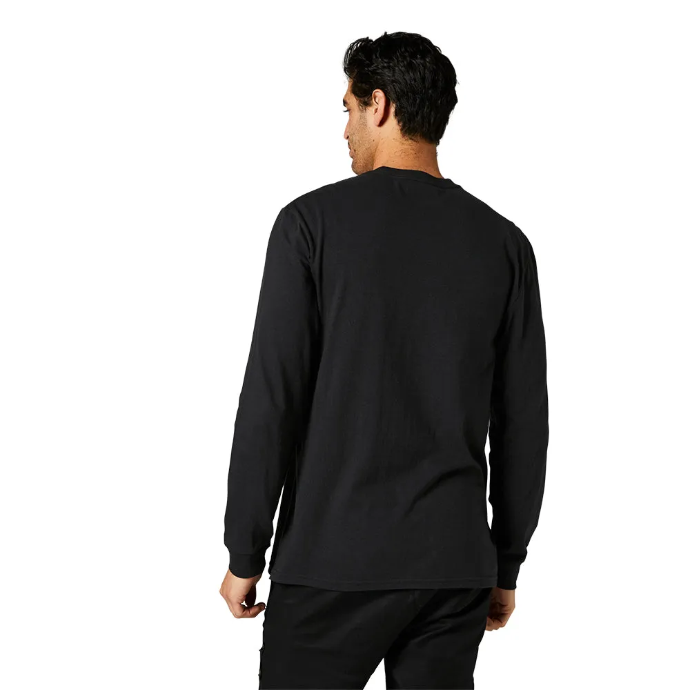 Fox Pinnacle Ls Tee - Blk S