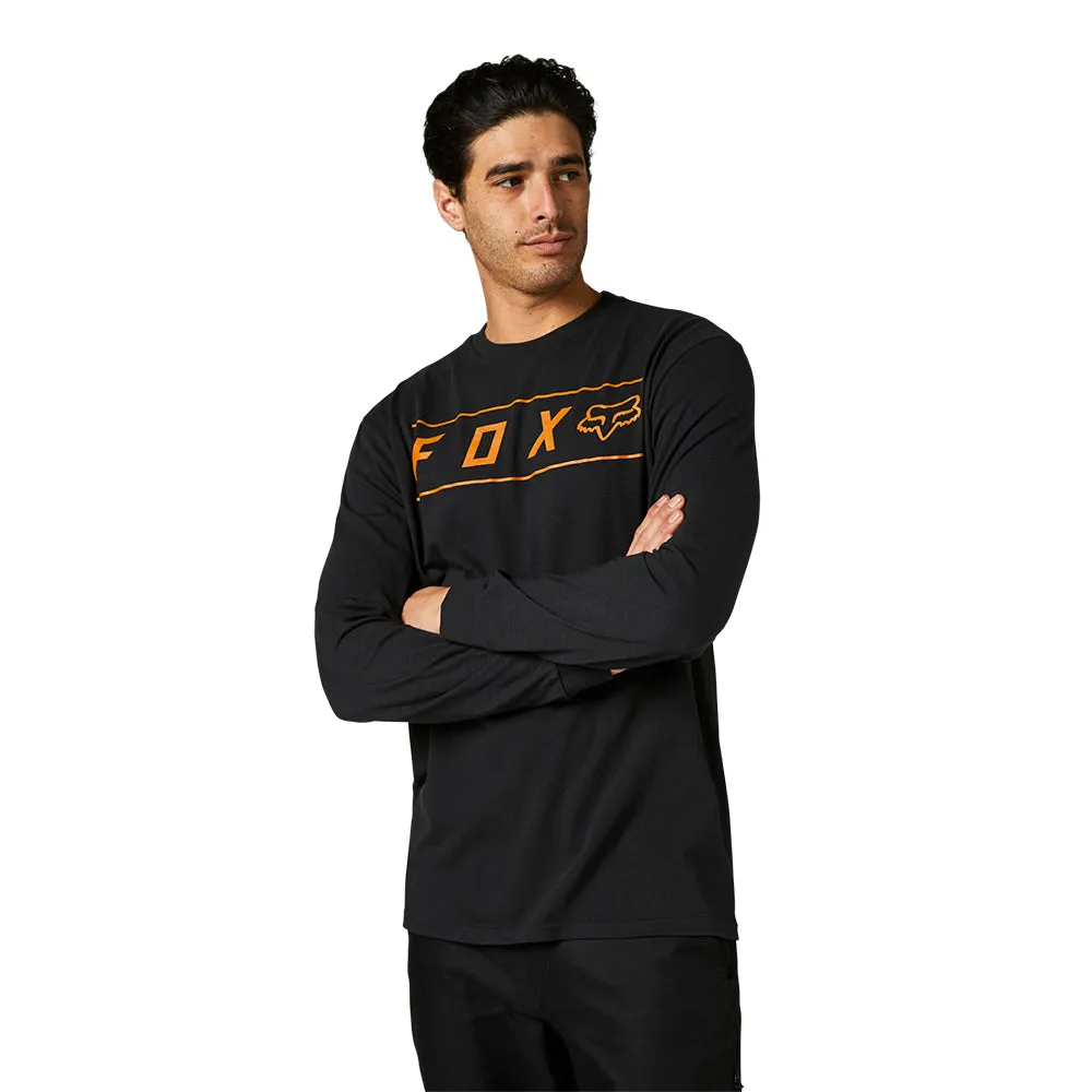 Fox Pinnacle Ls Tee - Blk S