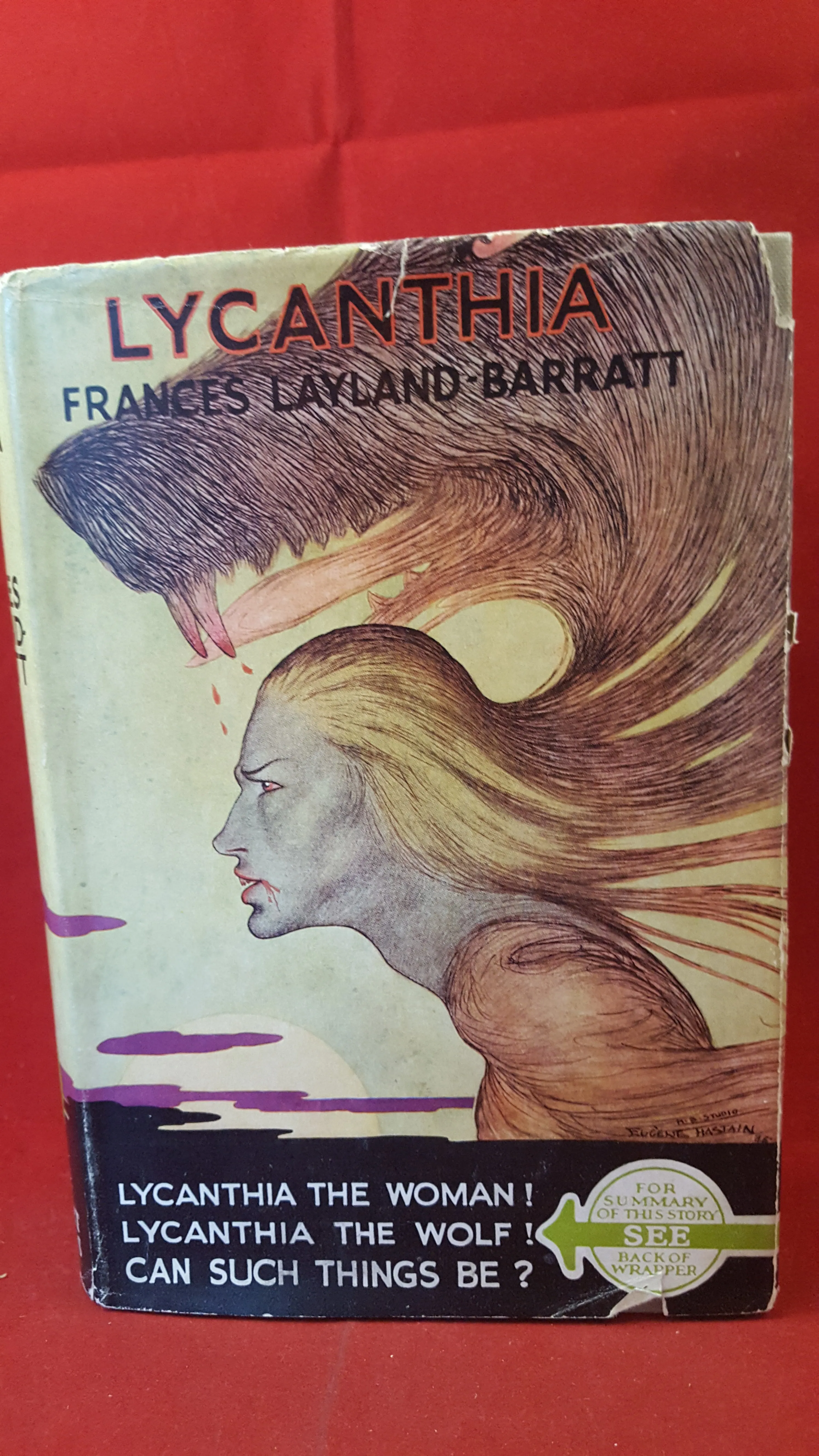 Frances Layland-Barratt - Lycanthia, Herbert Jenkins Limited, 1935 1st Edition