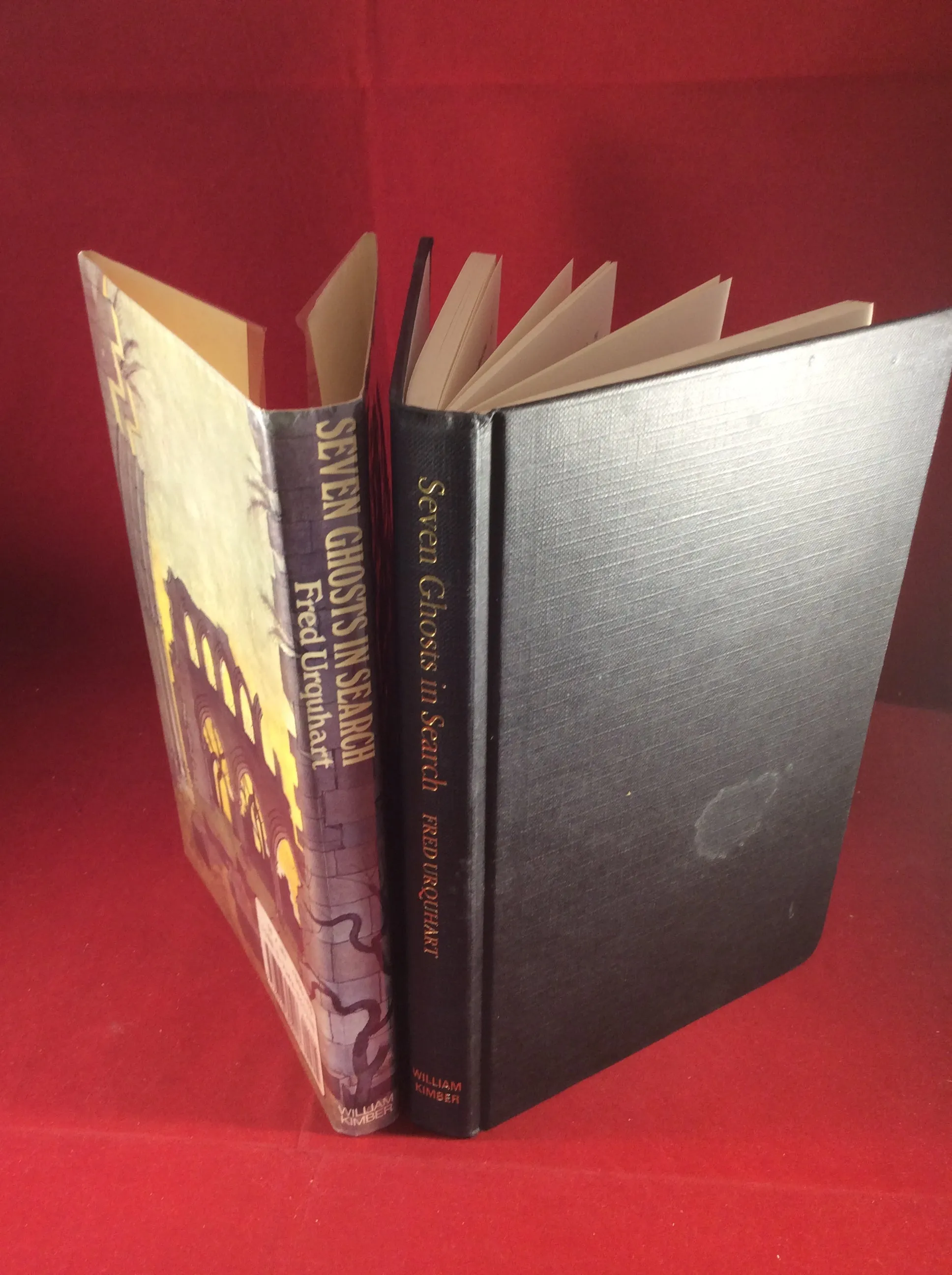 Fred Urquhart, Seven Ghosts in Search, William Kimber, 1983, First Edition, Signed and Inscribed.