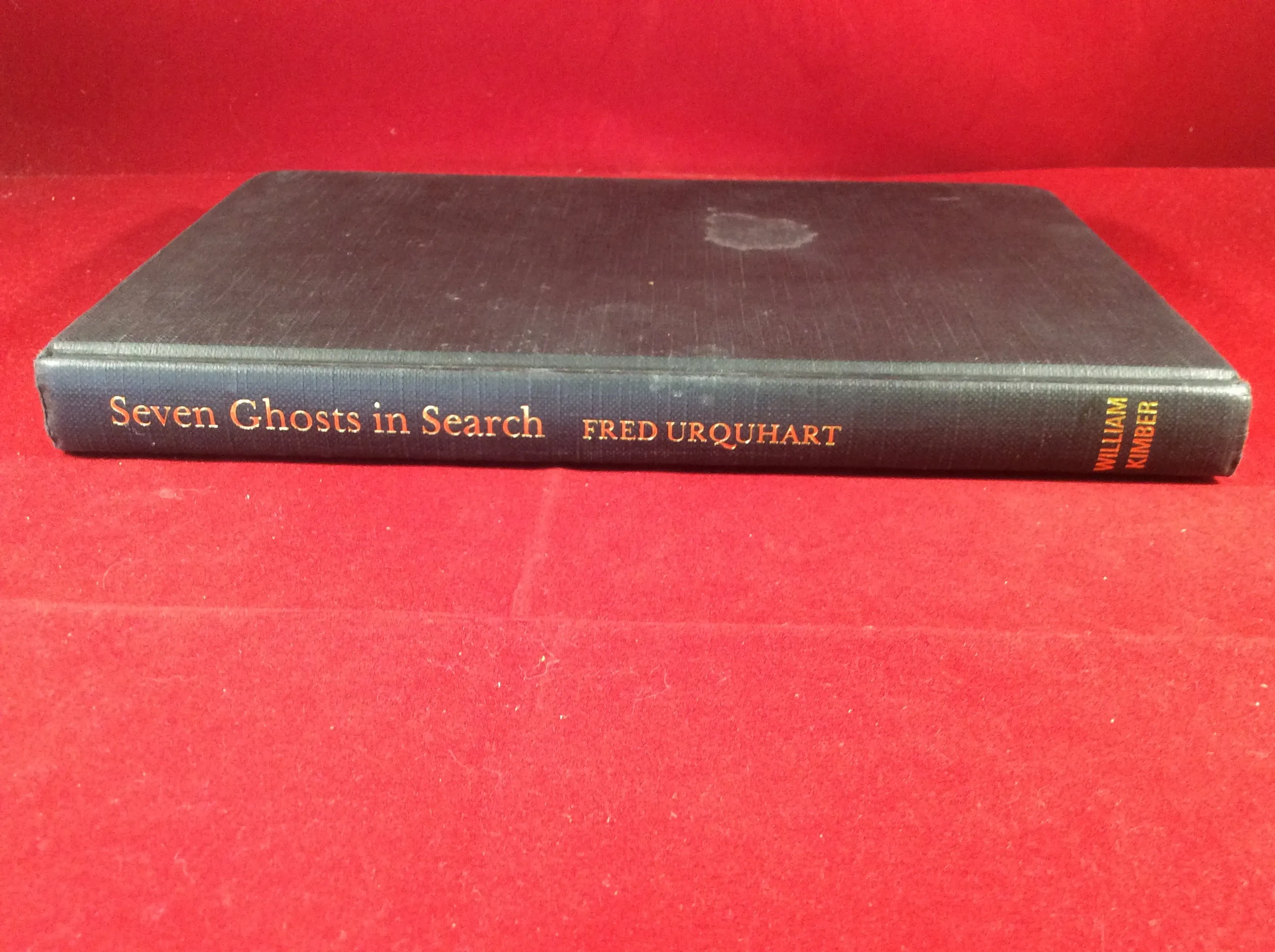 Fred Urquhart, Seven Ghosts in Search, William Kimber, 1983, First Edition, Signed and Inscribed.