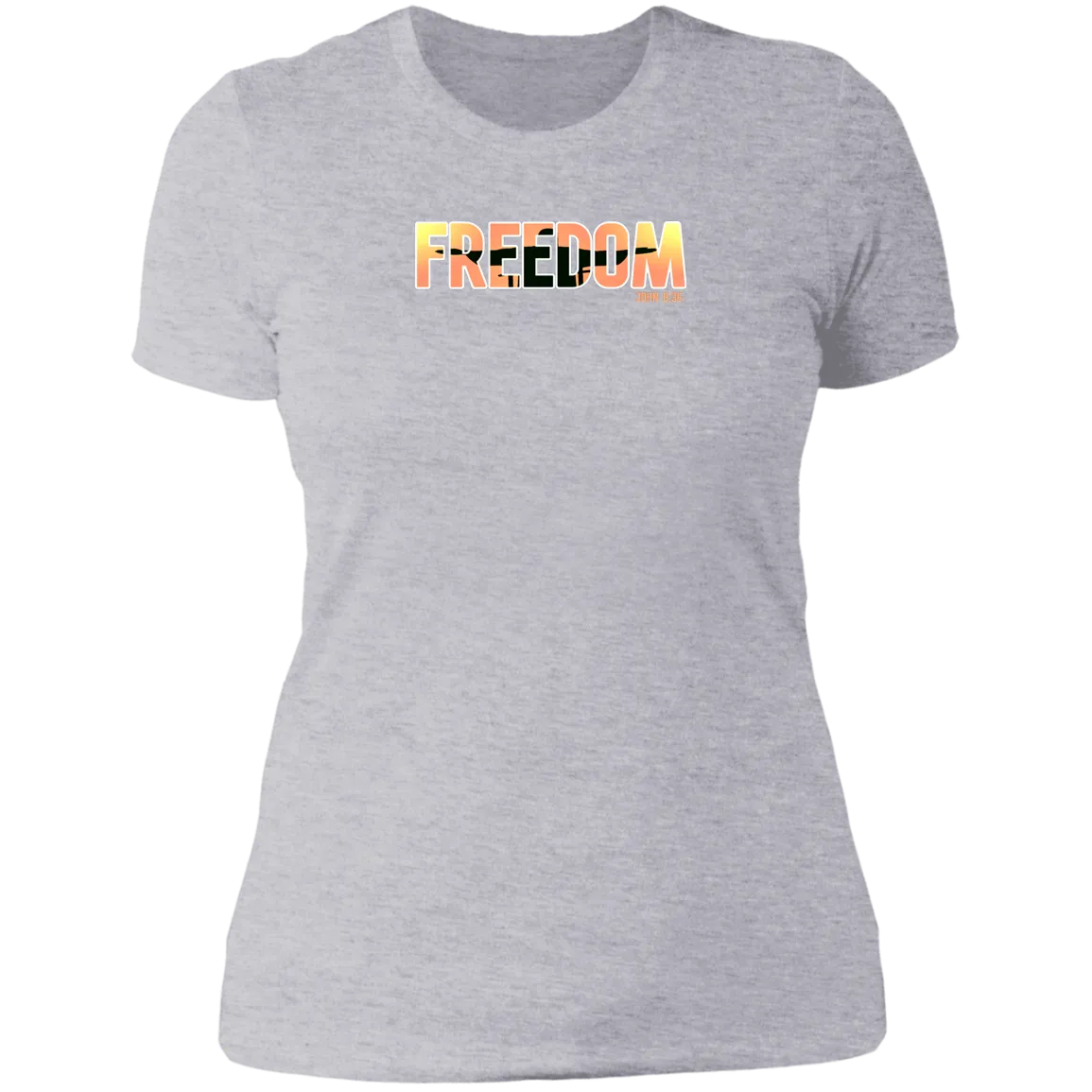 Freedom Ladies Boyfriend Tee Shirt