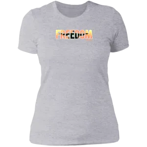 Freedom Ladies Boyfriend Tee Shirt