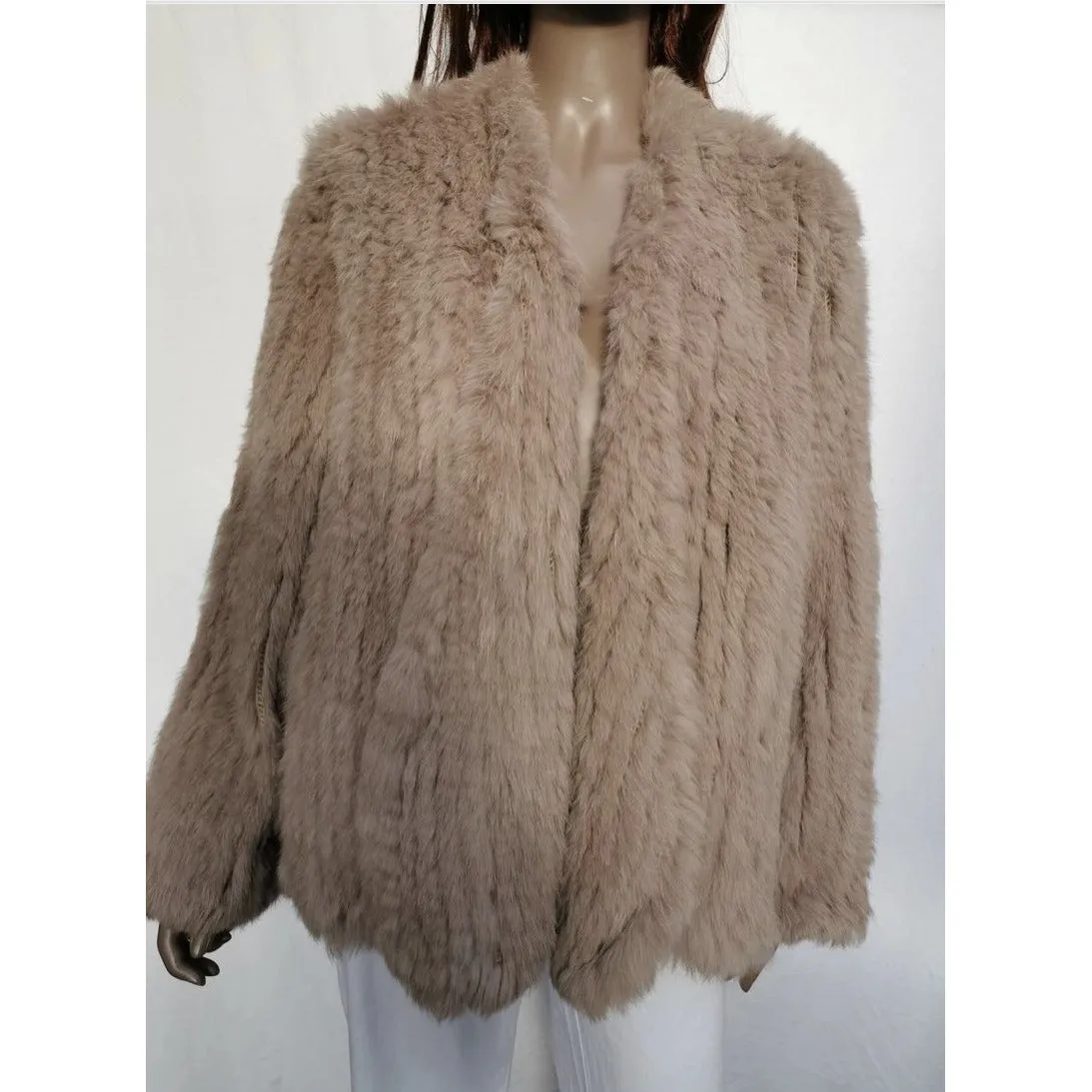 Fur Jacket - Navy