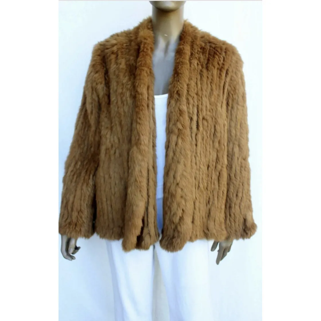 Fur Jacket - Navy