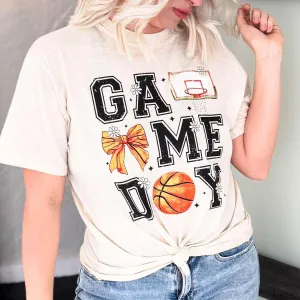 Game Day Basketball Graphic Tee