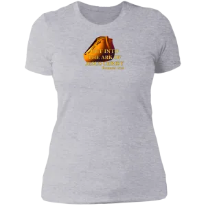 Get Into the Ark of Jesus Christ Ladies Boyfriend Tee Shirt