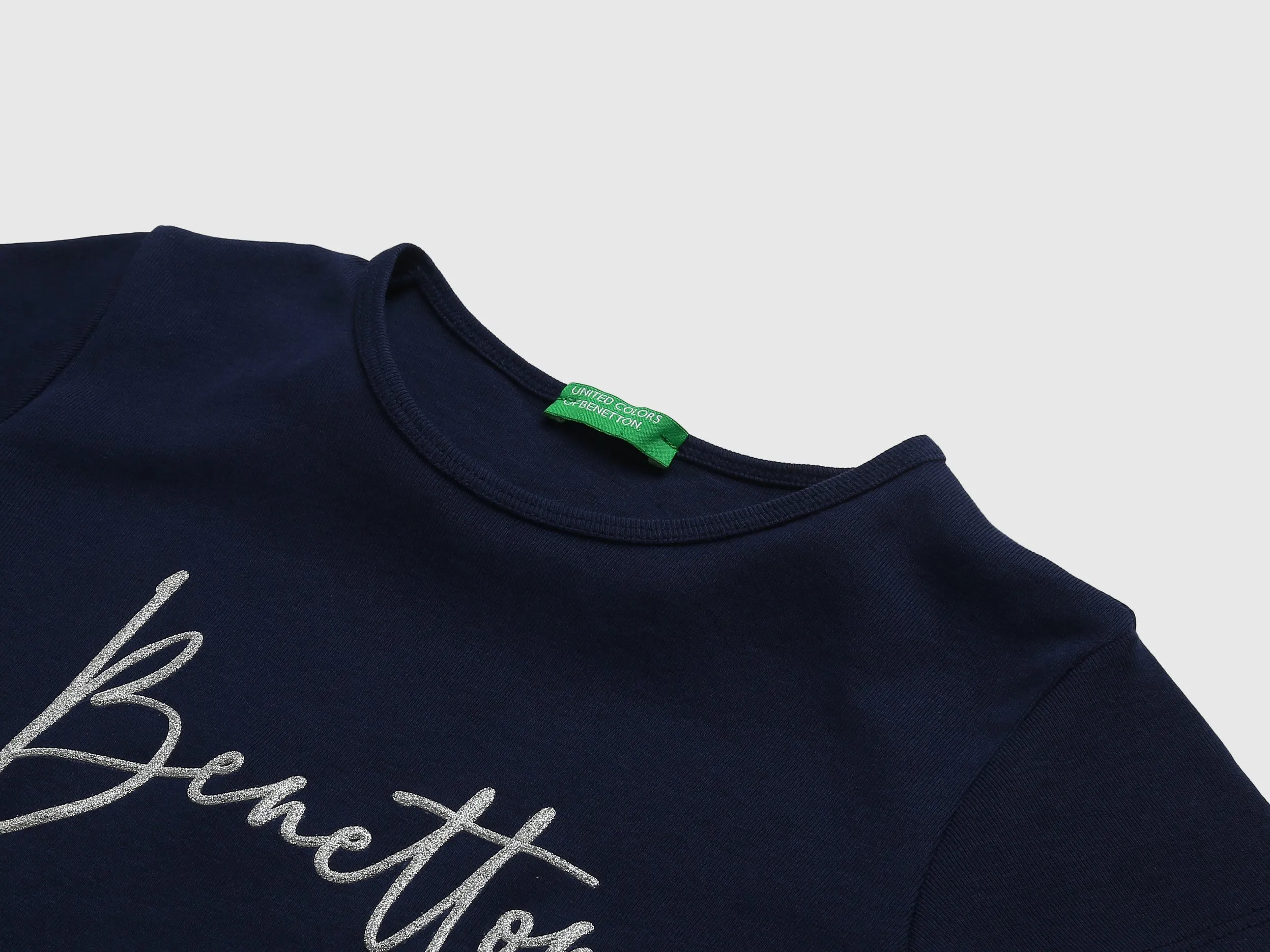 Girls Brand Logo Top