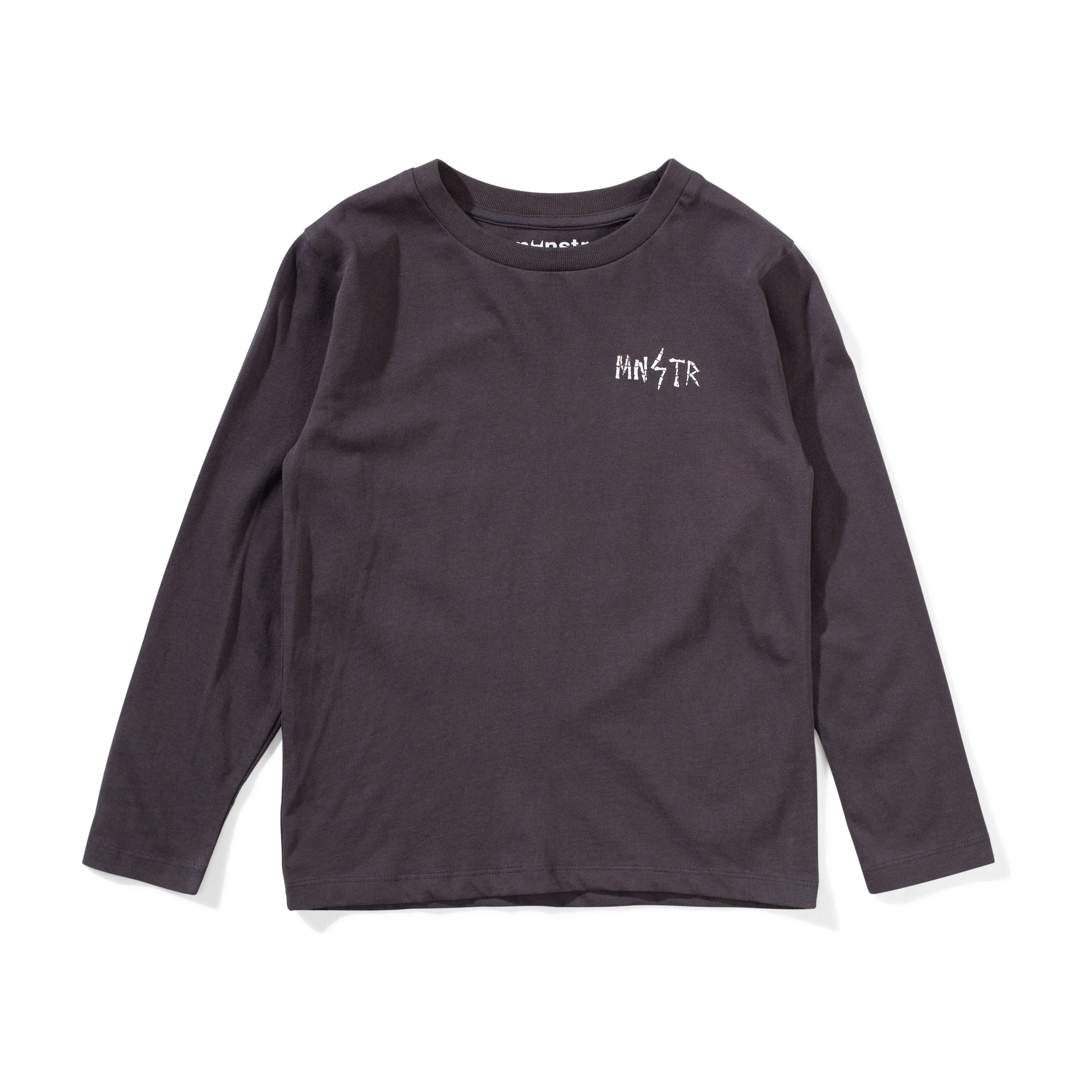 Grinner Ls Tee - Soft Black