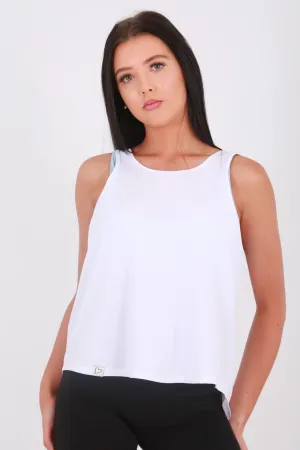 Gym bunny Flowflex Loose-fit Vest- White
