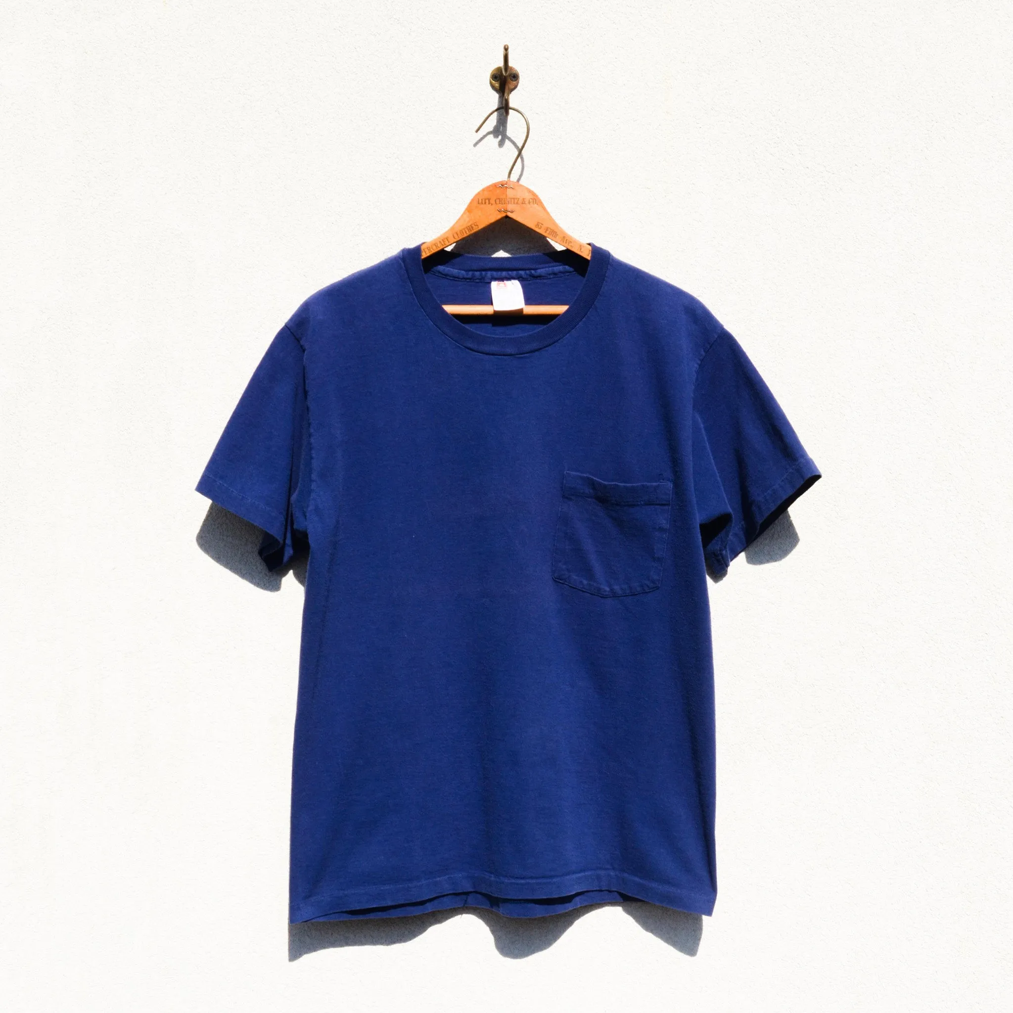 Hanes - All Cotton Pocket Tee Shirt