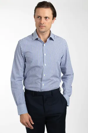 HARDY AMIES BENGAL STRIPE SLIM FIT DRESS SHIRT HA417SF