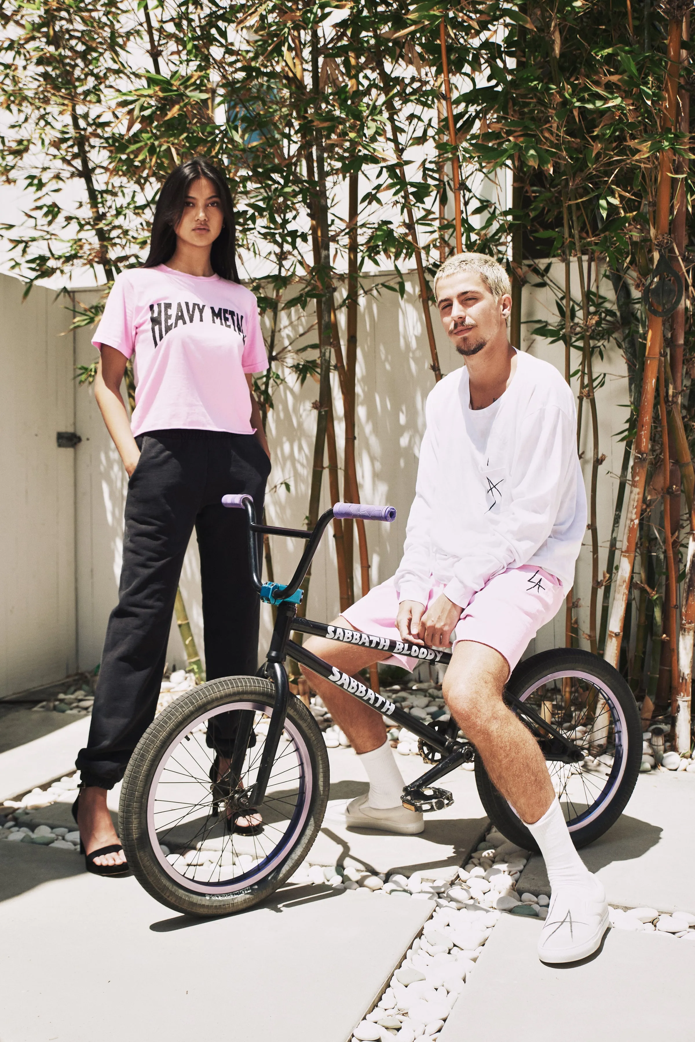 HEAVY METAL CROP TEE