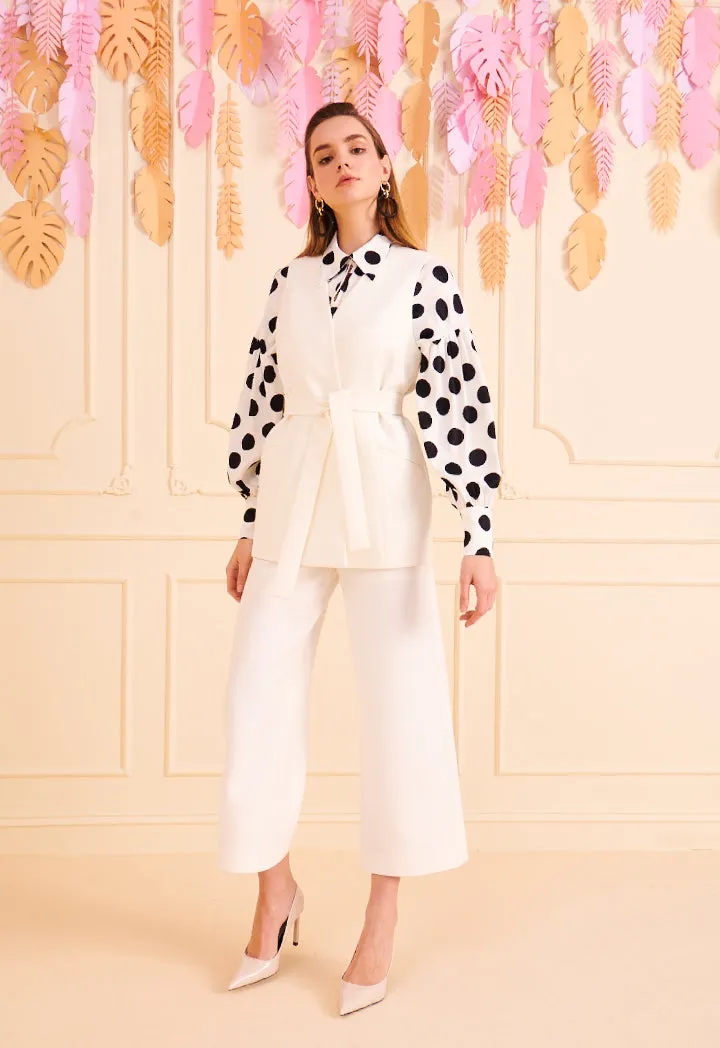 High Rise Straight Fit Trouser