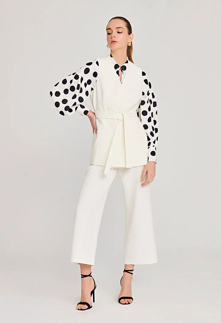 High Rise Straight Fit Trouser
