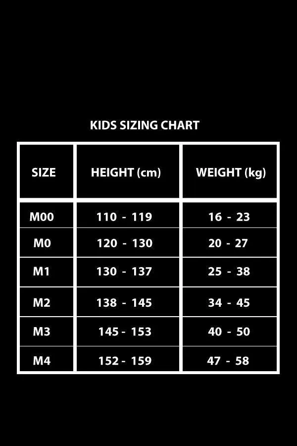 Hooks BJJ GI - Kids Prolight  - Black Goblin includes White Belt