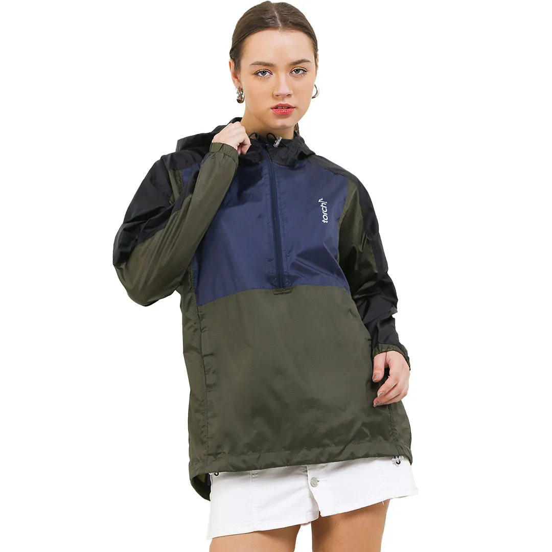 Hyobin Anorak Jacket - Tritone Navy